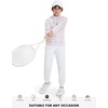 image:imageM MAELREG Hoodies Golf Fleece Print Performance Dry Fit Lightweight Athletic Casual Pockets Hooded Pullover SweatshirtsWhite Pizza