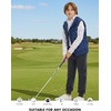 image:imageM MAELREG Hoodies Golf Fleece Print Performance Dry Fit Lightweight Athletic Casual Pockets Hooded Pullover SweatshirtsWhite Polka Dots