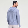 image:imageM MAELREG Hoodies for Men Golf Athletic Texture Sweatshirts Feather Weight Dry Fit Performance Midlayer Mens Hoodies PulloverLight Blue
