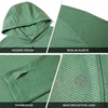 image:imageM MAELREG Hoodies for Men Golf Athletic Texture Sweatshirts Feather Weight Dry Fit Performance Midlayer Mens Hoodies PulloverLight Green