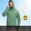 image:imageM MAELREG Hoodies for Men Golf Athletic Texture Sweatshirts Feather Weight Dry Fit Performance Midlayer Mens Hoodies PulloverLight Green