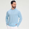 image:imageM MAELREG Hoodies for Men Golf Athletic Texture Sweatshirts Feather Weight Dry Fit Performance Midlayer Mens Hoodies PulloverMisty Blue