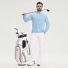 image:imageM MAELREG Hoodies for Men Golf Athletic Texture Sweatshirts Feather Weight Dry Fit Performance Midlayer Mens Hoodies PulloverMisty Blue