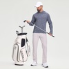 image:imageM MAELREG Hoodies for Men Golf Athletic Texture Sweatshirts Feather Weight Dry Fit Performance Midlayer Mens Hoodies PulloverMisty Blue White Grid