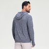 image:imageM MAELREG Hoodies for Men Golf Athletic Texture Sweatshirts Feather Weight Dry Fit Performance Midlayer Mens Hoodies PulloverMisty Blue White Grid