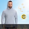 image:imageM MAELREG Hoodies for Men Golf Athletic Texture Sweatshirts Feather Weight Dry Fit Performance Midlayer Mens Hoodies PulloverWhite Light Blue Grid