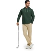 image:imageM MAELREG Hoodies for Men Golf Fleece Hooded Sweatshirts Dry Fit Athletic Lightweight Casual Midlayer Mens Hoodies PulloverMg00 Dark Green