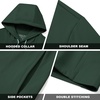 image:imageM MAELREG Hoodies for Men Golf Fleece Hooded Sweatshirts Dry Fit Athletic Lightweight Casual Midlayer Mens Hoodies PulloverMg00 Dark Green