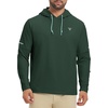 image:imageM MAELREG Hoodies for Men Golf Fleece Hooded Sweatshirts Dry Fit Athletic Lightweight Casual Midlayer Mens Hoodies PulloverMg00 Dark Green