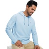 image:imageM MAELREG Hoodies for Men Golf Fleece Hooded Sweatshirts Dry Fit Athletic Lightweight Casual Midlayer Mens Hoodies PulloverMg00 Light Blue