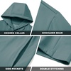 image:imageM MAELREG Hoodies for Men Golf Fleece Hooded Sweatshirts Dry Fit Athletic Lightweight Casual Midlayer Mens Hoodies PulloverMg00 Ocean Green