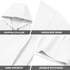 image:imageM MAELREG Hoodies for Men Golf Fleece Hooded Sweatshirts Dry Fit Athletic Lightweight Casual Midlayer Mens Hoodies PulloverMg00 White
