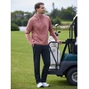 image:imageM MAELREG Hoodies for Men Golf Fleece Hooded Sweatshirts Dry Fit Athletic Lightweight Casual Midlayer Mens Hoodies PulloverMg01 Blue Heather