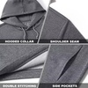 image:imageM MAELREG Hoodies for Men Golf Fleece Hooded Sweatshirts Dry Fit Athletic Lightweight Casual Midlayer Mens Hoodies PulloverMg01 Neutral Grey Heather