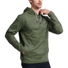 image:imageM MAELREG Hoodies for Men Golf Fleece Hooded Sweatshirts Dry Fit Athletic Lightweight Casual Midlayer Mens Hoodies PulloverMg02 Dark Green Heather