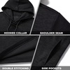 image:imageM MAELREG Hoodies for Men Golf Fleece Hooded Sweatshirts Dry Fit Athletic Lightweight Casual Midlayer Mens Hoodies PulloverMg02 Dark Grey Heather