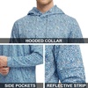 image:imageM MAELREG Hoodies for Men Golf Fleece Hooded Sweatshirts Dry Fit Athletic Lightweight Casual Midlayer Mens Hoodies PulloverMg03 Blue Ethnic