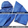 image:imageM MAELREG Hoodies for Men Golf Fleece Hooded Sweatshirts Dry Fit Athletic Lightweight Casual Midlayer Mens Hoodies PulloverMg03 Cobalt Wave