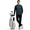 image:imageM MAELREG Hoodies for Men Golf Fleece Hooded Sweatshirts Dry Fit Athletic Lightweight Casual Midlayer Mens Hoodies PulloverMg03 Dark Plaid