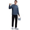 image:imageM MAELREG Hoodies for Men Golf Fleece Hooded Sweatshirts Dry Fit Athletic Lightweight Casual Midlayer Mens Hoodies PulloverMg03 Navy Leaf
