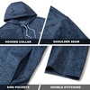 image:imageM MAELREG Hoodies for Men Golf Fleece Hooded Sweatshirts Dry Fit Athletic Lightweight Casual Midlayer Mens Hoodies PulloverMg03 Navy Leaf