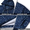image:imageM MAELREG Hoodies for Men Golf Fleece Hooded Sweatshirts Dry Fit Athletic Lightweight Casual Midlayer Mens Hoodies PulloverMg03 Polka Dots