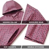 image:imageM MAELREG Hoodies for Men Golf Fleece Hooded Sweatshirts Dry Fit Athletic Lightweight Casual Midlayer Mens Hoodies PulloverMg03 Rose Flower