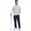 image:imageM MAELREG Hoodies for Men Golf Fleece Hooded Sweatshirts Dry Fit Athletic Lightweight Casual Midlayer Mens Hoodies PulloverMg03 White Painting