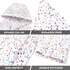 image:imageM MAELREG Hoodies for Men Golf Fleece Hooded Sweatshirts Dry Fit Athletic Lightweight Casual Midlayer Mens Hoodies PulloverMg03 White Polka Dots