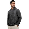 image:imageM MAELREG Hoodies for Men Golf Soft Hooded Sweatshirts Dry Fit Lightweight Casual Midlayer Print Mens Hoodies PulloverMg014 Black