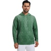 image:imageM MAELREG Hoodies for Men Golf Soft Hooded Sweatshirts Dry Fit Lightweight Casual Midlayer Print Mens Hoodies PulloverMg014 Green