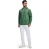 image:imageM MAELREG Hoodies for Men Golf Soft Hooded Sweatshirts Dry Fit Lightweight Casual Midlayer Print Mens Hoodies PulloverMg014 Green