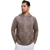 image:imageM MAELREG Hoodies for Men Golf Soft Hooded Sweatshirts Dry Fit Lightweight Casual Midlayer Print Mens Hoodies PulloverMg014 Grey Brown