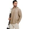 image:imageM MAELREG Hoodies for Men Golf Soft Hooded Sweatshirts Dry Fit Lightweight Casual Midlayer Print Mens Hoodies PulloverMg014 Khaki Brown