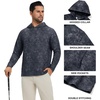 image:imageM MAELREG Hoodies for Men Golf Soft Hooded Sweatshirts Dry Fit Lightweight Casual Midlayer Print Mens Hoodies PulloverMg014 Navy