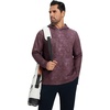 image:imageM MAELREG Hoodies for Men Golf Soft Hooded Sweatshirts Dry Fit Lightweight Casual Midlayer Print Mens Hoodies PulloverMg014 Purple Red