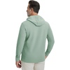image:imageM MAELREG Hoodies for Men Texture Solid Color Sweatshirts Athletic Golf Midlayer Mens Hoodies Pullover Shirt with PocketBeryl Green