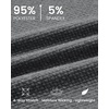 image:imageM MAELREG Hoodies for Men Texture Solid Color Sweatshirts Athletic Golf Midlayer Mens Hoodies Pullover Shirt with PocketGrey Heather