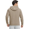 image:imageM MAELREG Hoodies for Men Texture Solid Color Sweatshirts Athletic Golf Midlayer Mens Hoodies Pullover Shirt with PocketLight Brown Heather