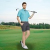 image:imageM MAELREG Mens Golf Shirt Short Sleeve Dry Fit Print Moisture Wicking Performance Patterns Collared Polo ShirtBeacon Boat Anchor