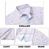 image:imageM MAELREG Mens Golf Shirt Short Sleeve Dry Fit Print Moisture Wicking Performance Patterns Collared Polo ShirtBeverage Glass