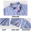 image:imageM MAELREG Mens Golf Shirt Short Sleeve Dry Fit Print Moisture Wicking Performance Patterns Collared Polo ShirtBlue Denim Cactus