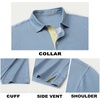image:imageM MAELREG Mens Golf Shirt Short Sleeve Dry Fit Print Moisture Wicking Performance Patterns Collared Polo ShirtBlue Denim Houndstooth