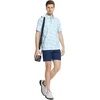 image:imageM MAELREG Mens Golf Shirt Short Sleeve Dry Fit Print Moisture Wicking Performance Patterns Collared Polo ShirtBlue Light Leaf