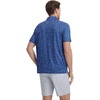 image:imageM MAELREG Mens Golf Shirt Short Sleeve Dry Fit Print Moisture Wicking Performance Patterns Collared Polo ShirtBlue Molecular Structure