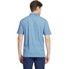 image:imageM MAELREG Mens Golf Shirt Short Sleeve Dry Fit Print Moisture Wicking Performance Patterns Collared Polo ShirtBlue Small Leaf