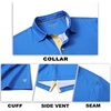 image:imageM MAELREG Mens Golf Shirt Short Sleeve Dry Fit Print Moisture Wicking Performance Patterns Collared Polo ShirtBlue Swordfish