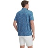image:imageM MAELREG Mens Golf Shirt Short Sleeve Dry Fit Print Moisture Wicking Performance Patterns Collared Polo ShirtBlue White Butterfly