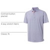 image:imageM MAELREG Mens Golf Shirt Short Sleeve Dry Fit Print Moisture Wicking Performance Patterns Collared Polo ShirtBlue White Oval