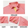 image:imageM MAELREG Mens Golf Shirt Short Sleeve Dry Fit Print Moisture Wicking Performance Patterns Collared Polo ShirtCandy Pink Line